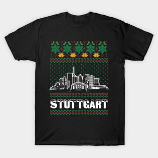 Stuttgart Germany Ugly Christmas T-Shirt